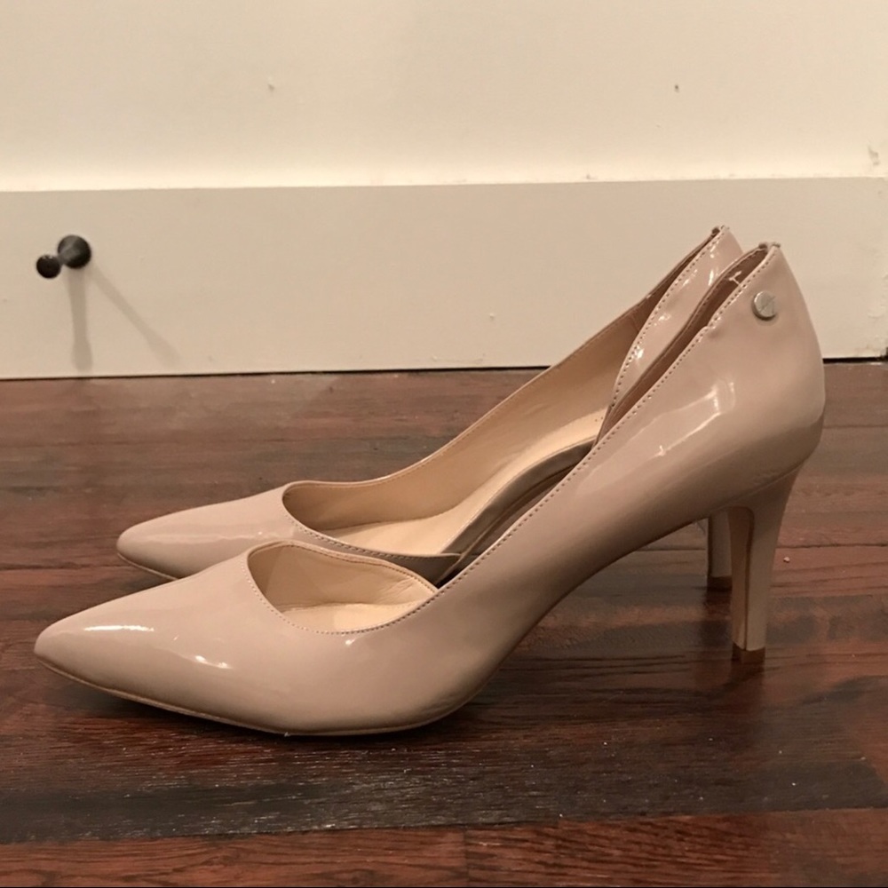 Calvin Klein Nude Pumps